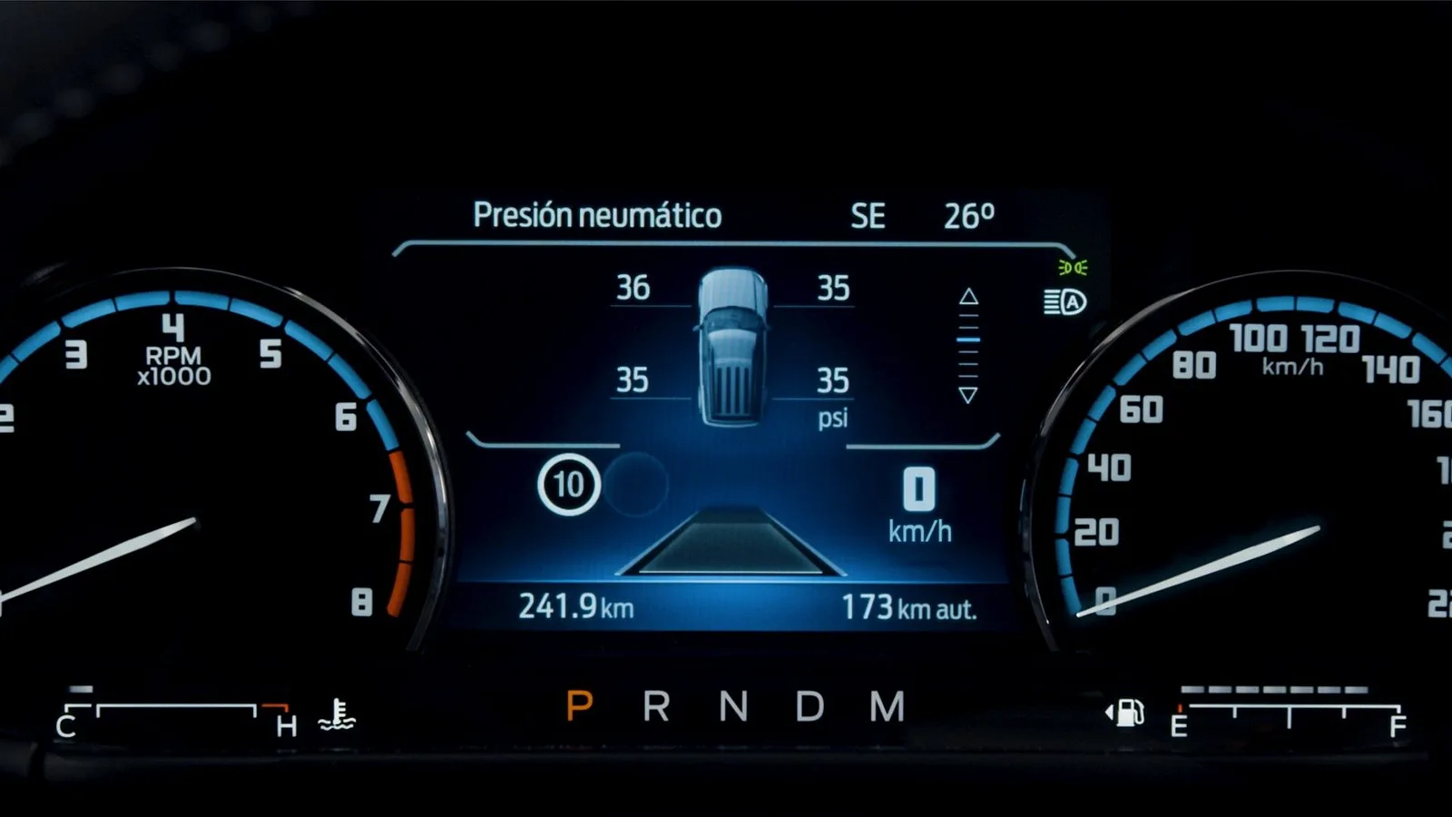 Sistema de monitoreo de presión de neumáticos (TPMS)